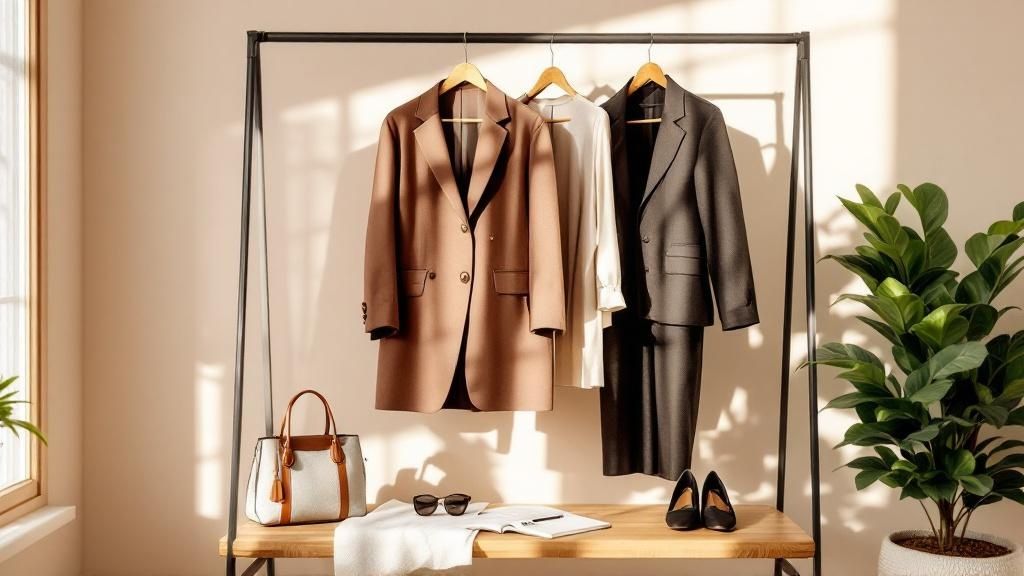 High-End Looking Wardrobe