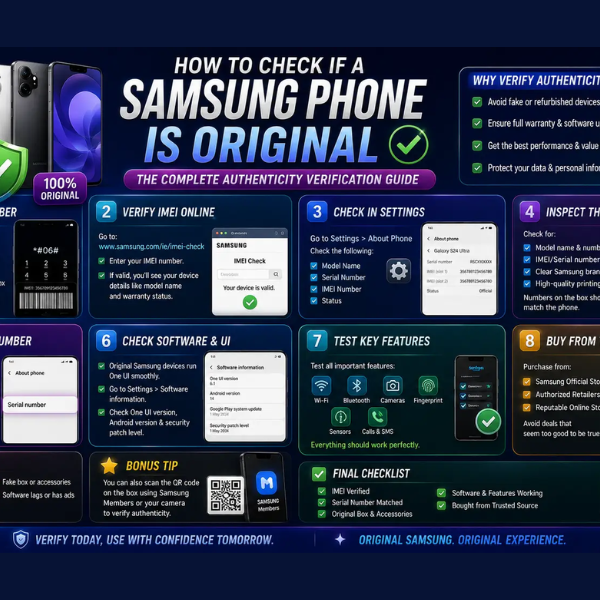 How to Check If a Samsung Phone Is Original: The Complete Authenticity Verification Guide